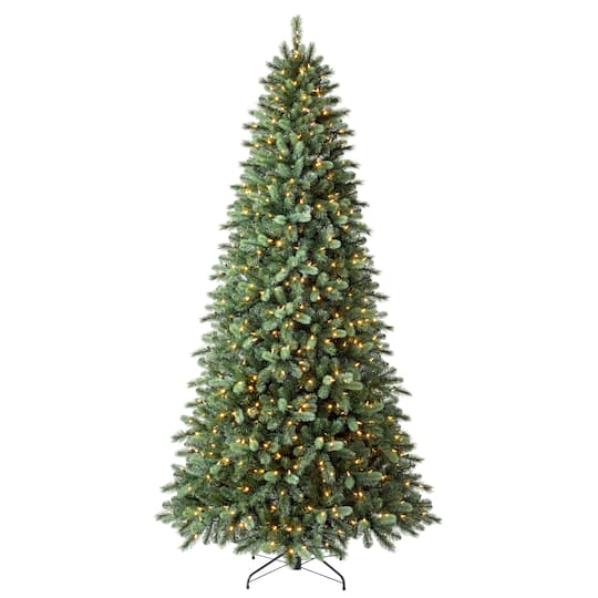 9ft. Pre-Lit Rothwell Fir Realistic Artificial Christmas Tree, Warm White LED Lights by Ashland®